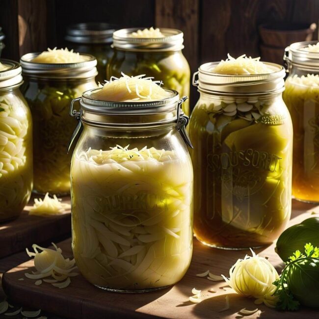Czy przechowywanie kiszonej kapusty w słoikach wpływa na smak